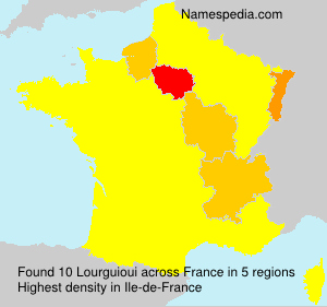 Surname Lourguioui in France