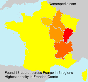 Surname Lourot in France