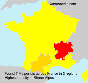 Surname Malpertuis in France