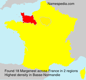 Surname Margenest in France