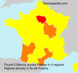 Surname Marroy in France Surname Marroy in France