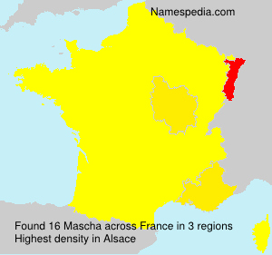 Surname Mascha in France