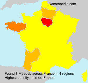 Surname Meadeb in France