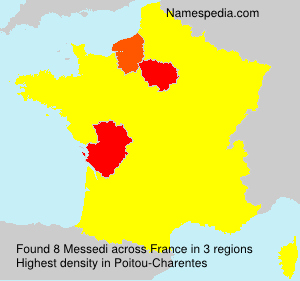 Surname Messedi in France