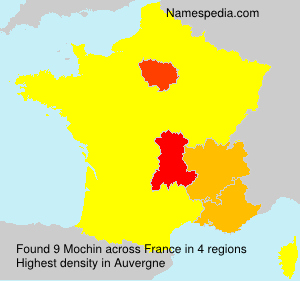 Surname Mochin in France