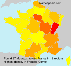 Surname Mouraux in France
