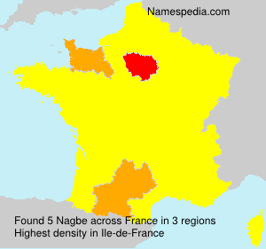 Surname Nagbe in France