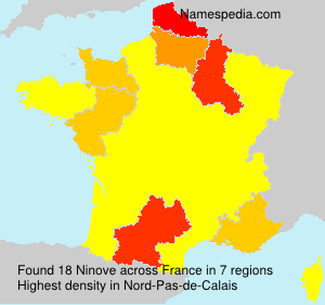 Surname Ninove in France