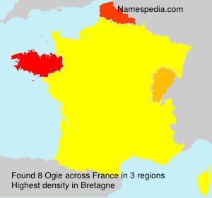 Surname Ogie in France