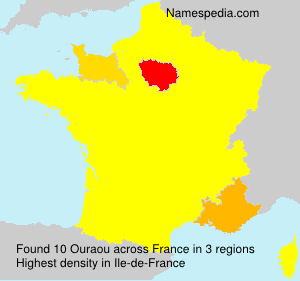 Surname Ouraou in France