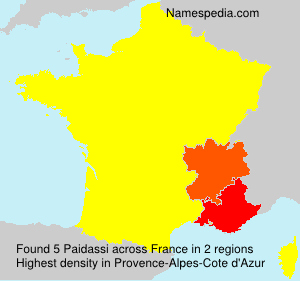 Surname Paidassi in France