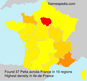 Surname Pelta in France