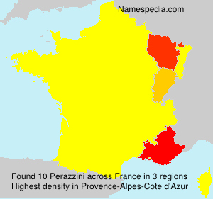 Surname Perazzini in France