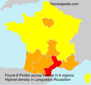 Surname Pintilie in France