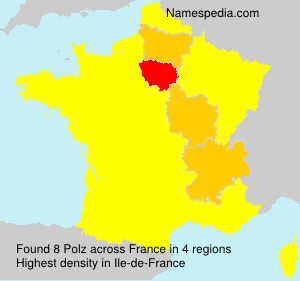Surname Polz in France