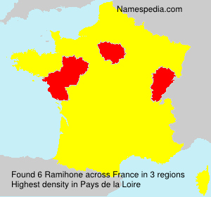 Surname Ramihone in France Surname Ramihone in France