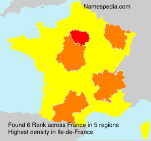 Surname Rank in France
