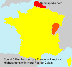 Surname Rembarz in France