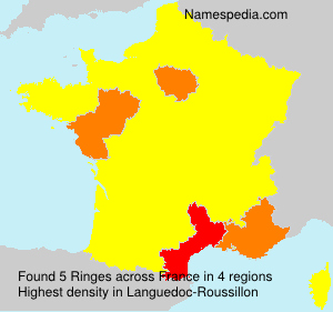 Surname Ringes in France