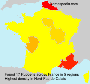 Surname Rubbens in France