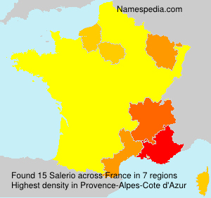 Surname Salerio in France