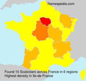 Surname Scalzolaro in France