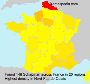 Surname Schapman in France