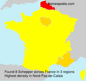 Surname Schepper in France