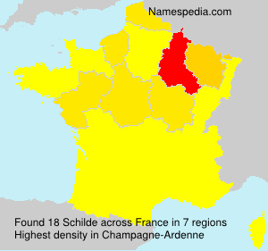 Surname Schilde in France