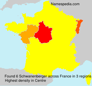 Surname Schwanenberger in France