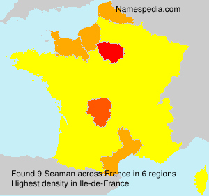 Surname Seaman in France