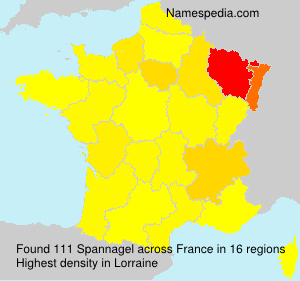 Surname Spannagel in France
