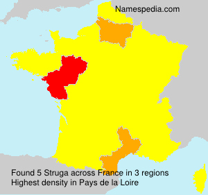 Surname Struga in France