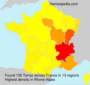 Surname Terraz in France
