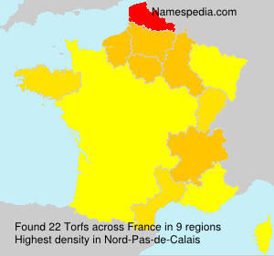 Surname Torfs in France