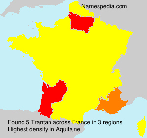 Surname Trantan in France Surname Trantan in France