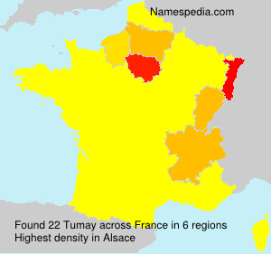 Surname Tumay in France