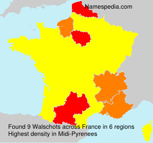 Surname Walschots in France Surname Walschots in France