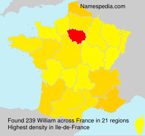Surname William in France