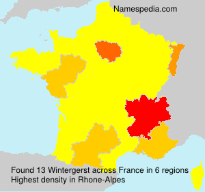 Surname Wintergerst in France