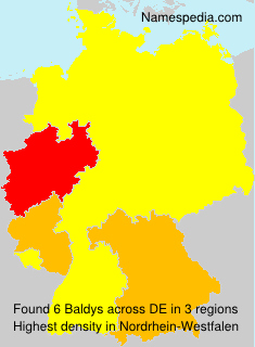 Surname Baldys in Germany
