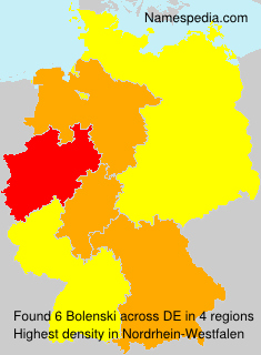 Surname Bolenski in Germany Surname Bolenski in Germany