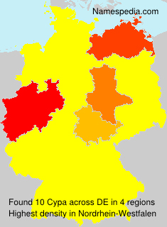 Surname Cypa in Germany