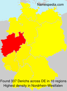 Surname Derichs in Germany