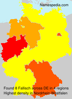 Surname Fallisch in Germany Surname Fallisch in Germany