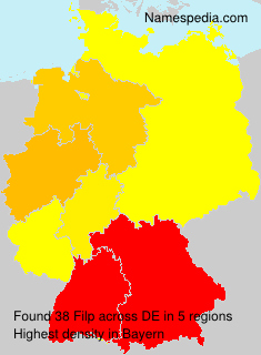 Surname Filp in Germany