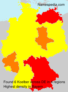 Surname Koelber in Germany Surname Koelber in Germany