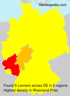 Surname Lanners in Germany