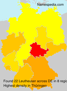 Surname Leutheuser in Germany