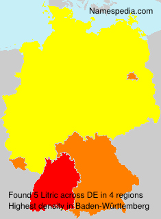 Surname Litric in Germany